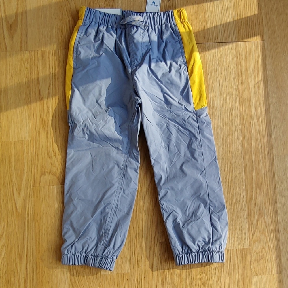 Baby Gap 3T cotton lined pull on swishy pants.
